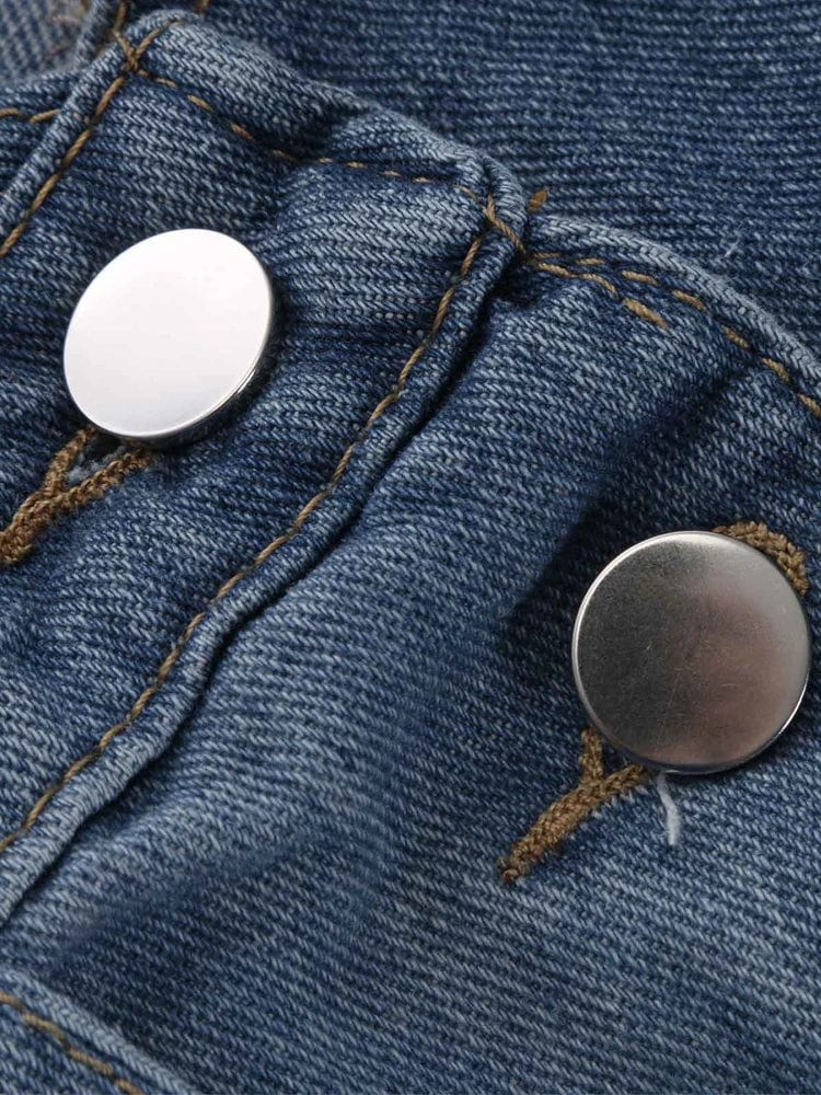 Salopette en Jean Clair pour Homme - Look Urbain et Décontracté - Salopette Mania