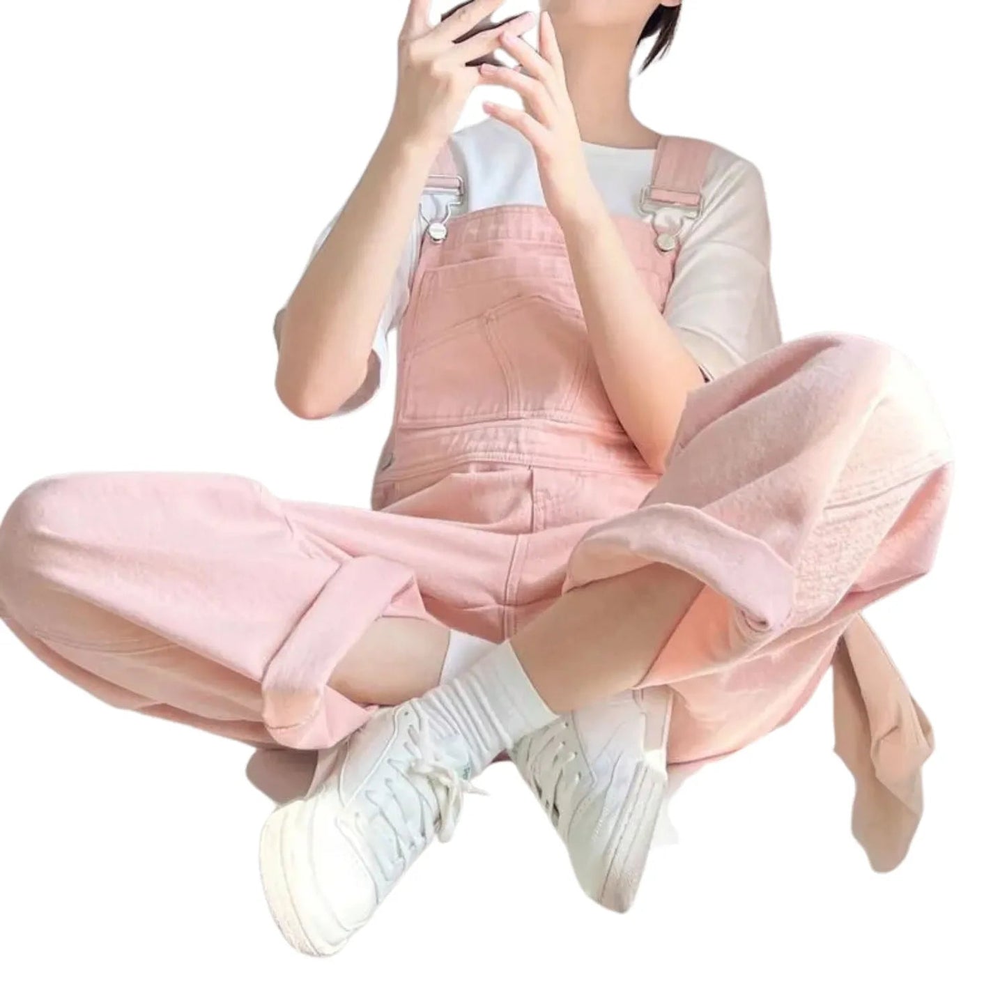 Salopette en Jean Femme Rose – Élégance et Confort au Quotidien - Salopette Mania