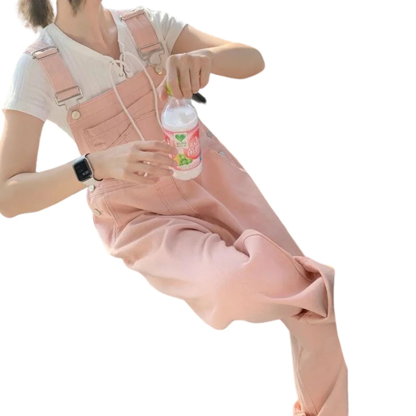 Salopette en Jean Femme Rose – Élégance et Confort au Quotidien - Salopette Mania
