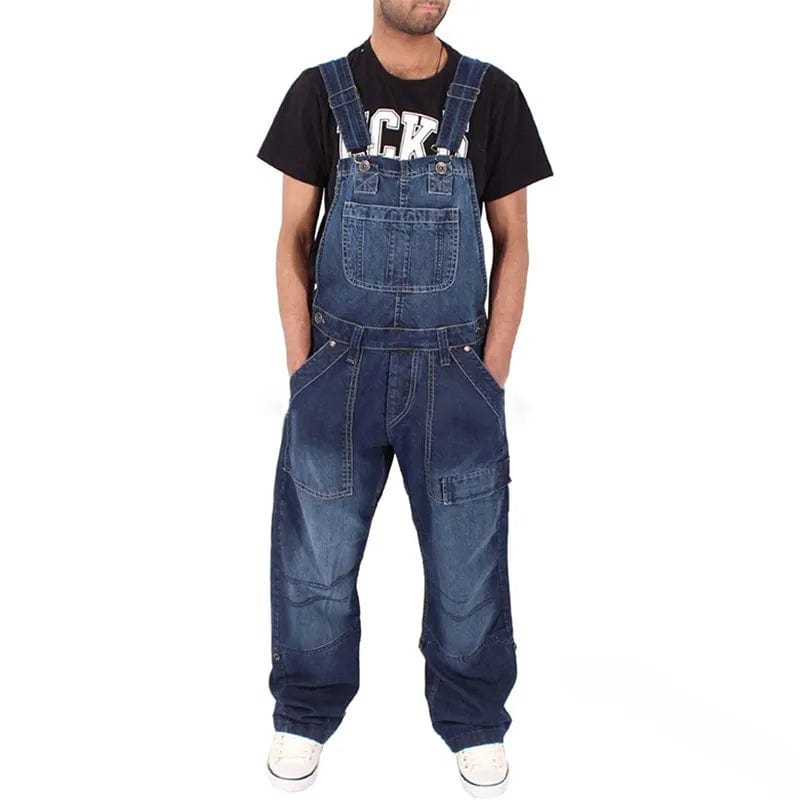 Salopette Jean Baggy Homme - Style Urbain Décontracté | Deux Variantes - Salopette Mania