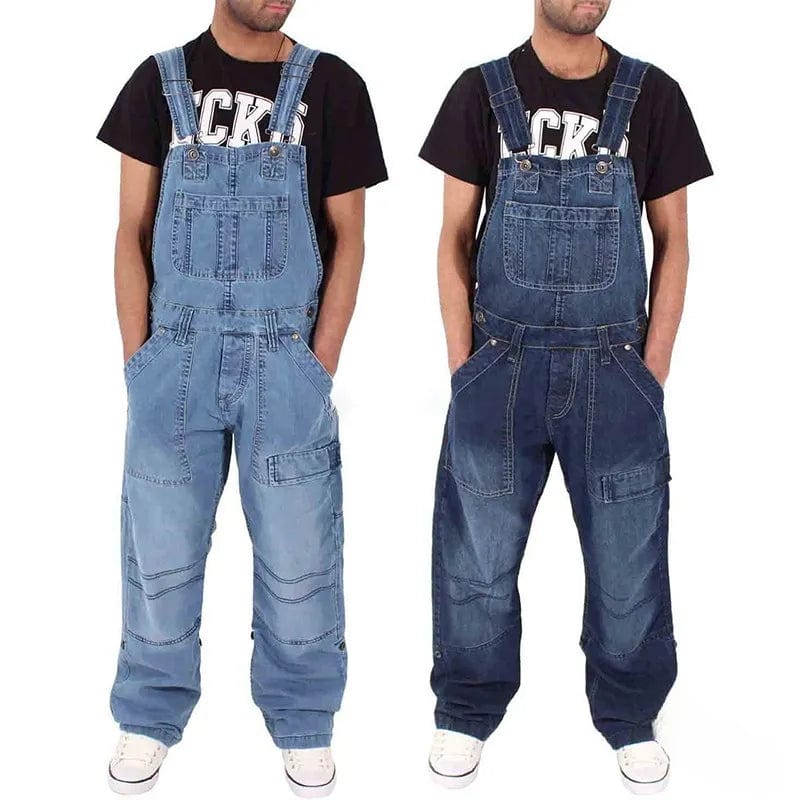 Salopette Jean Baggy Homme - Style Urbain Décontracté | Deux Variantes - Salopette Mania