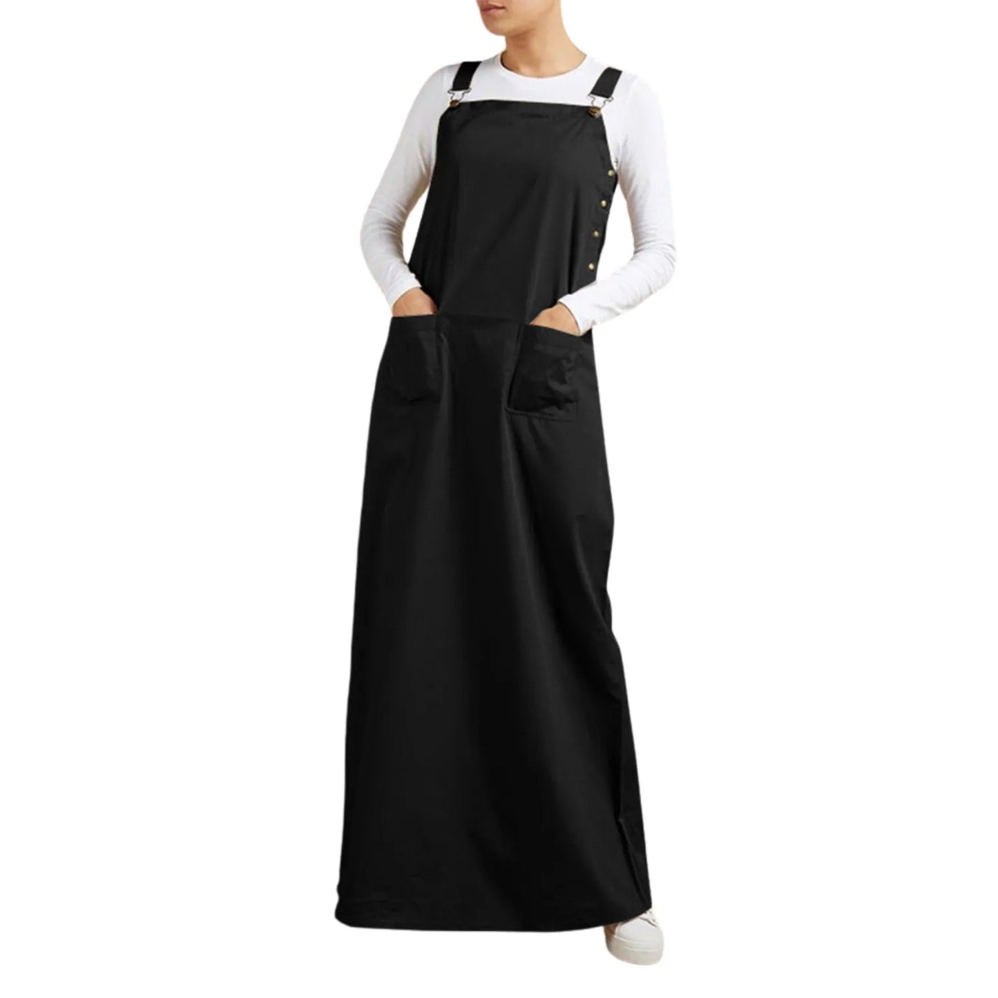 Salopette Robe Longue pour Femme - Élégance Décontractée - Salopette Mania
