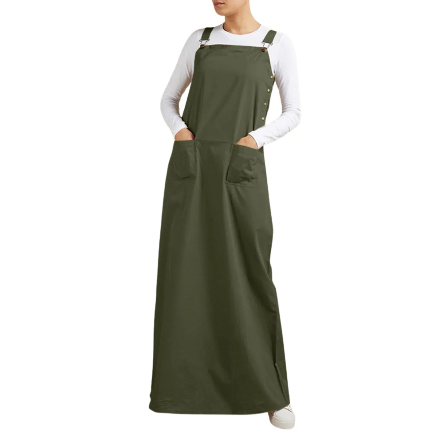 Salopette Robe Longue pour Femme - Élégance Décontractée - Salopette Mania
