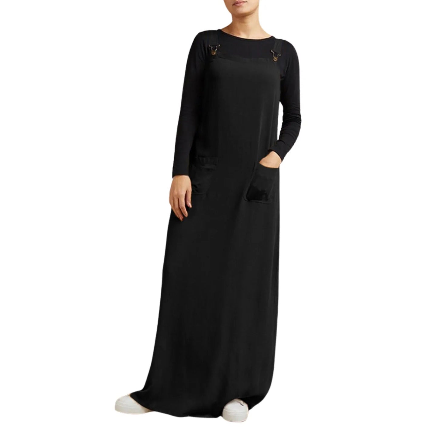 Salopette Robe Longue pour Femme - Élégance Décontractée - Salopette Mania