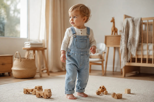 Guide des tailles : comment choisir la bonne salopette pour votre enfant ou bébé ?