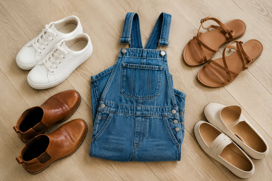 Quelles chaussures porter avec une salopette (et lesquelles éviter) ?