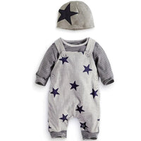 Ensemble Salopette et Bonnet Bébé