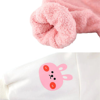 Ensemble Salopette et Pull Enfant - Motif Ours Rose Douillet et Adorable - Salopette Mania