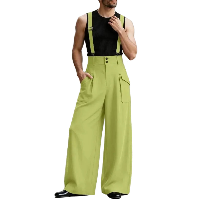 Salopette en Jean Homme Sans Manches S à 5XL