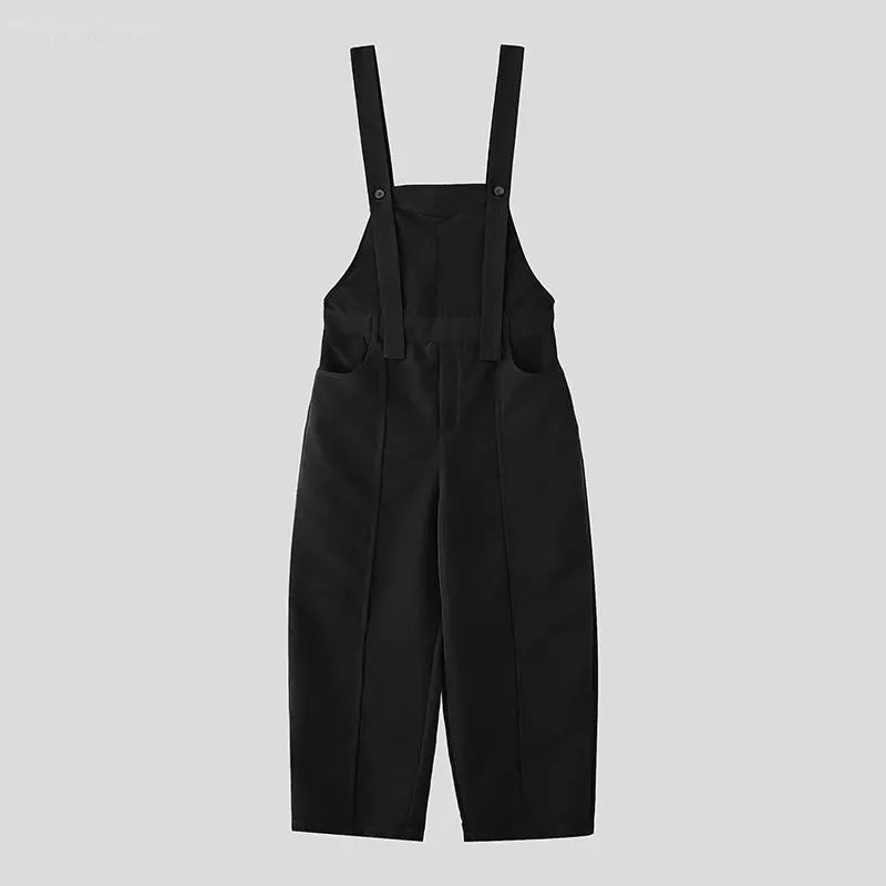 Salopette en Jean Homme Oversize Jambe Large