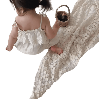 Salopette Bébé en Coton Doux avec Broderie - Élégance et Confort pour les Tout - Petits - Salopette Mania