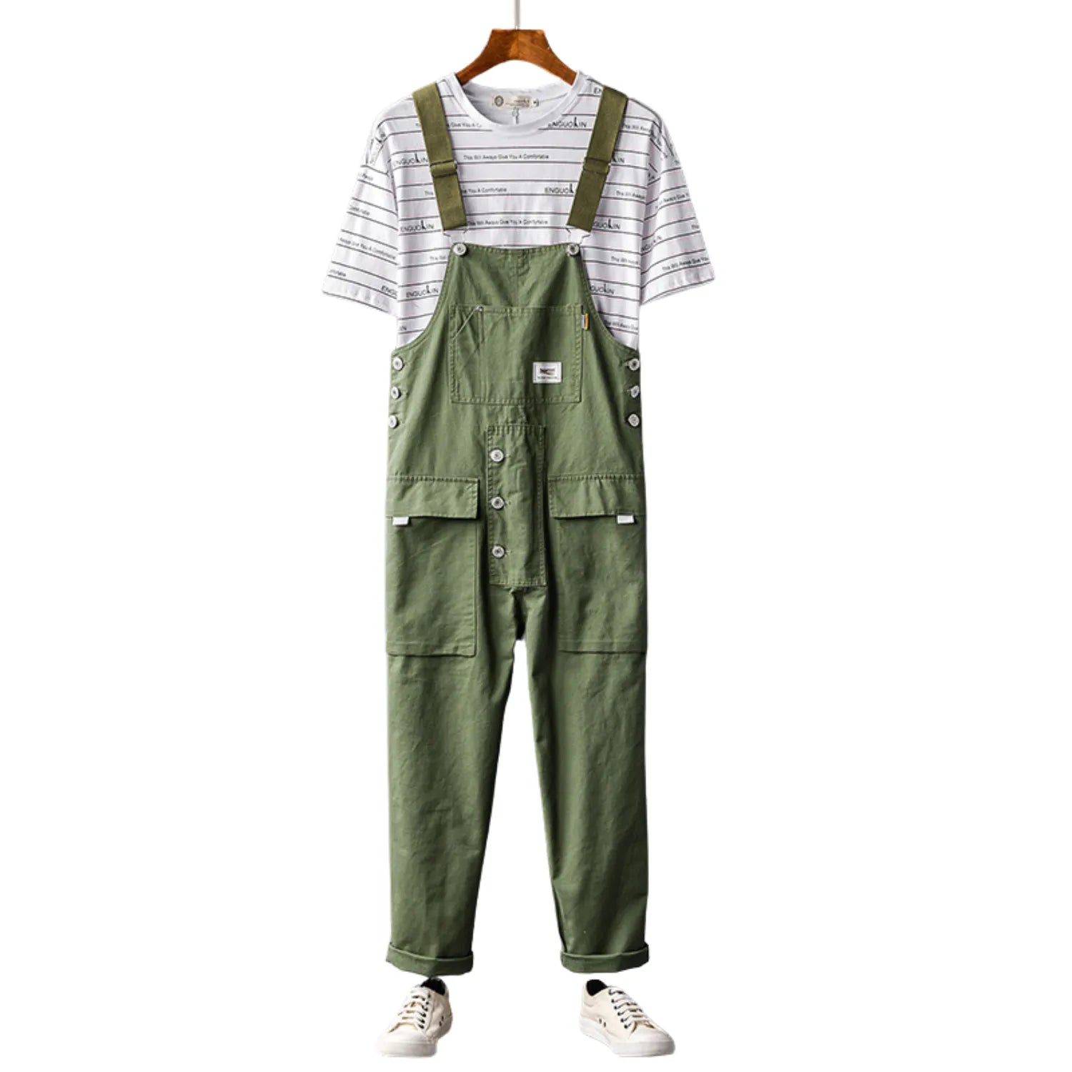 Salopette Cargo Homme – Style Urbain et Fonctionnalité Intégrée - Salopette Mania