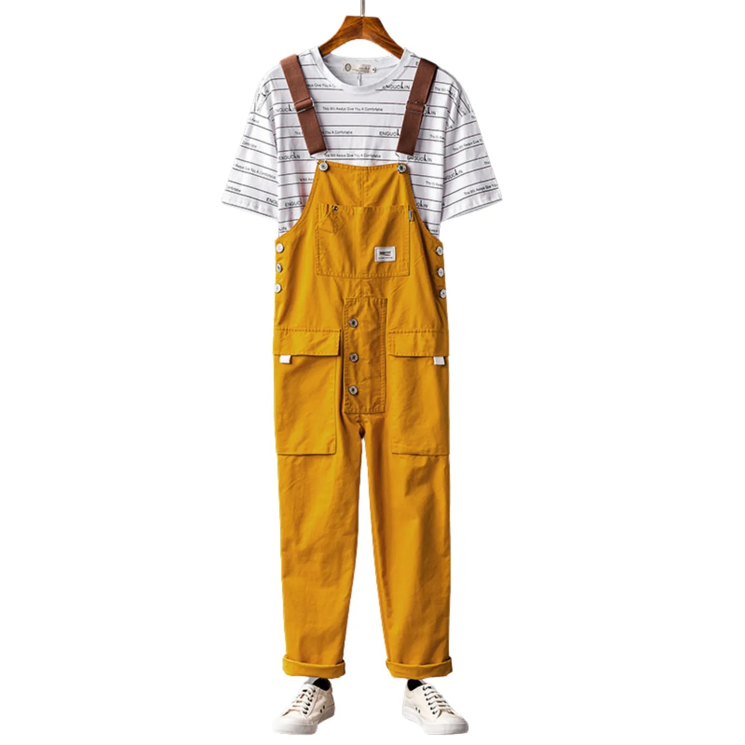 Salopette Cargo Homme – Style Urbain et Fonctionnalité Intégrée - Salopette Mania