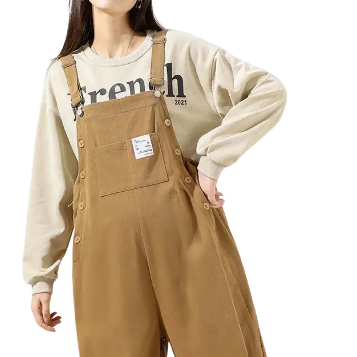 Salopette de Grossesse Casual pour Femme - Style Décontracté - Salopette Mania