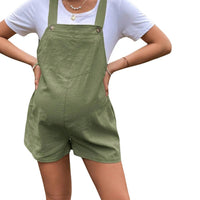 Salopette Short de Grossesse pour Femme
