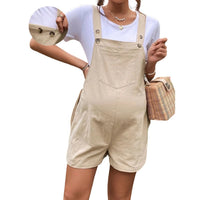 Salopette Short de Grossesse pour Femme