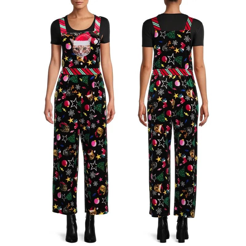 Salopette de Noël pour Femme - Édition Festive en Trois Variantes - Salopette Mania