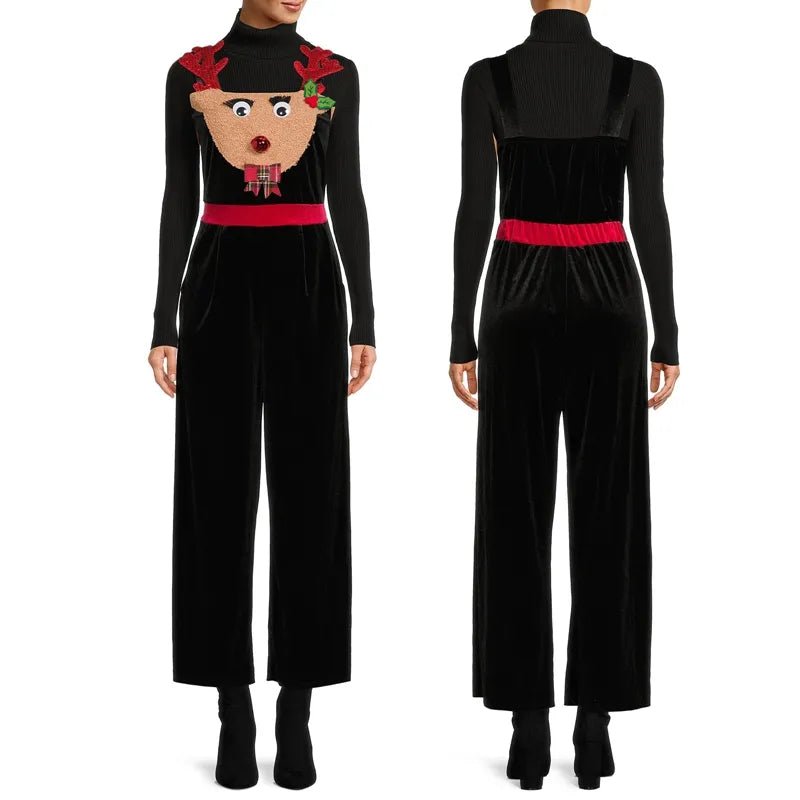 Salopette de Noël pour Femme - Édition Festive en Trois Variantes - Salopette Mania