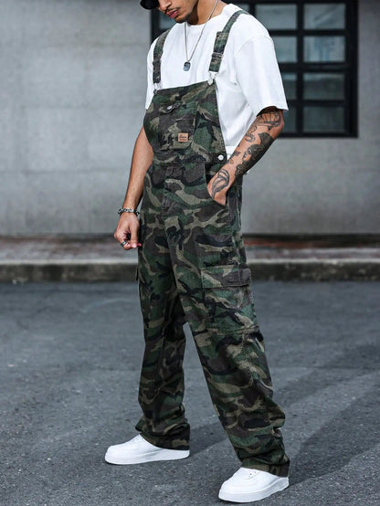 Salopette de Travail Homme Camouflage Slim