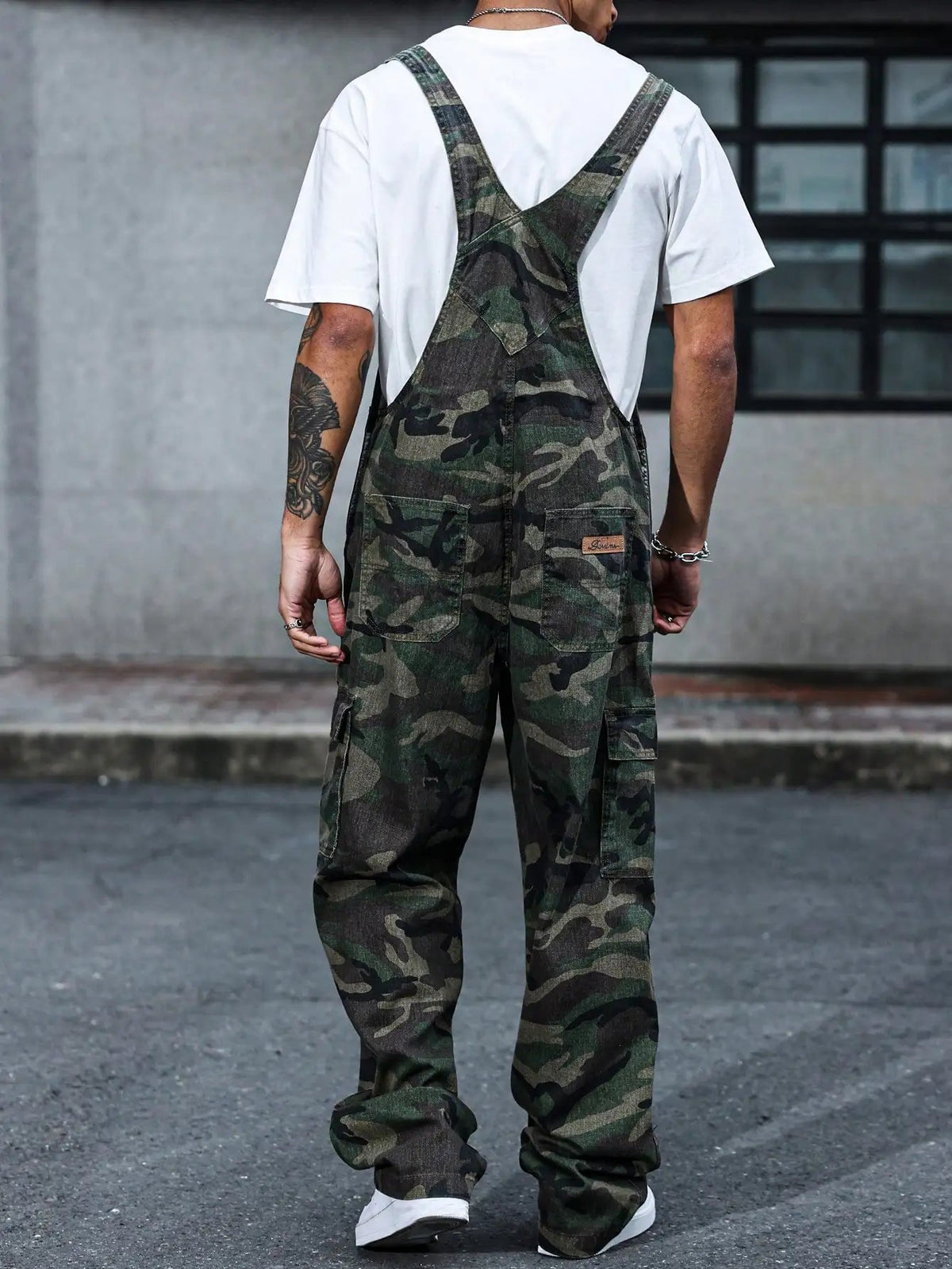 Salopette de Travail Homme Camouflage Slim