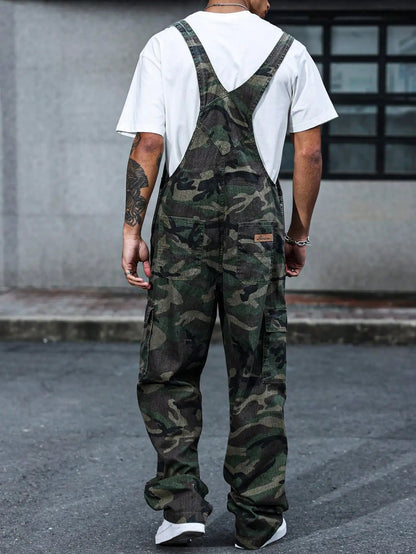 Salopette de Travail Homme Camouflage Slim
