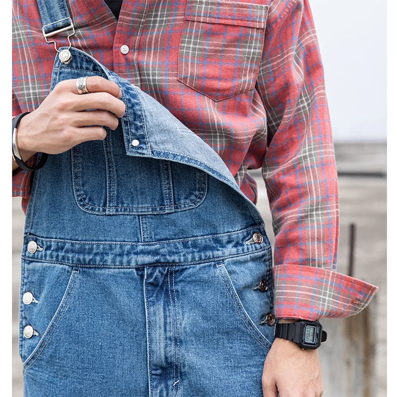 Salopette de Travail Homme Grande Taille Multi-Poches