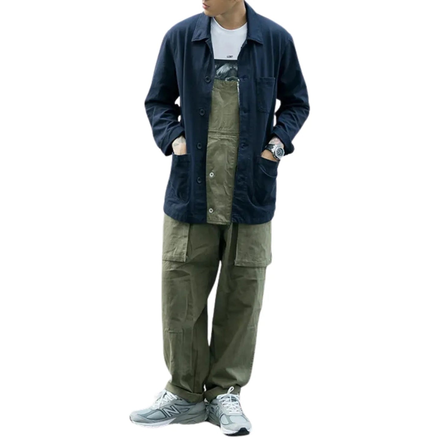 Salopette de Travail Oversize Cargo pour Homme & Femme – Style et Praticité Réunis - Salopette Mania