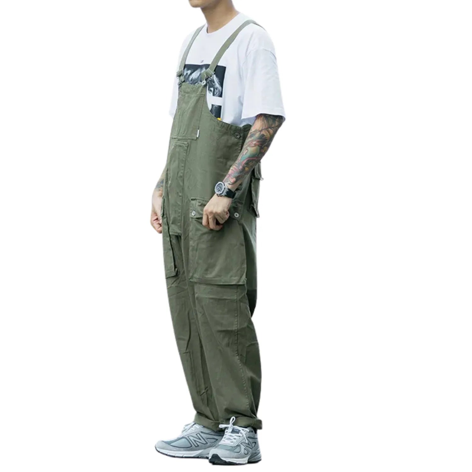 Salopette de Travail Oversize Cargo pour Homme & Femme – Style et Praticité Réunis - Salopette Mania