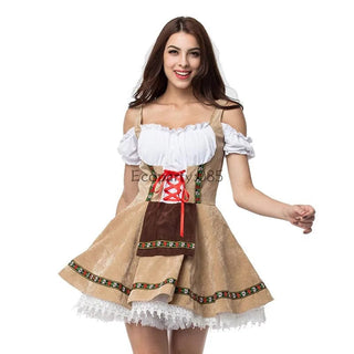 Salopette Dirndl Femme Traditionnelle - Élégance Bavaroise et Style Authentique - Salopette Mania