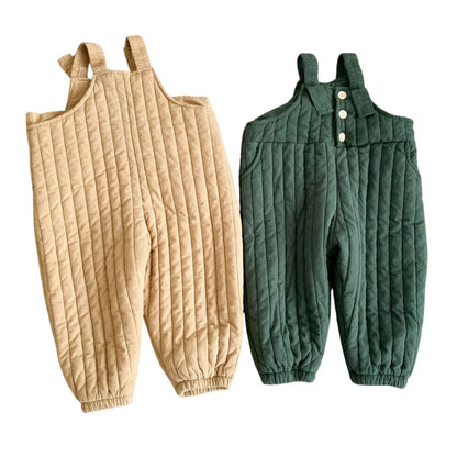 Salopette en Coton Matelassé pour Enfant – Douceur et Style Tout au Long de l’Année - Salopette Mania