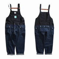 Salopette en Jean Bicolore pour Homme Cargo