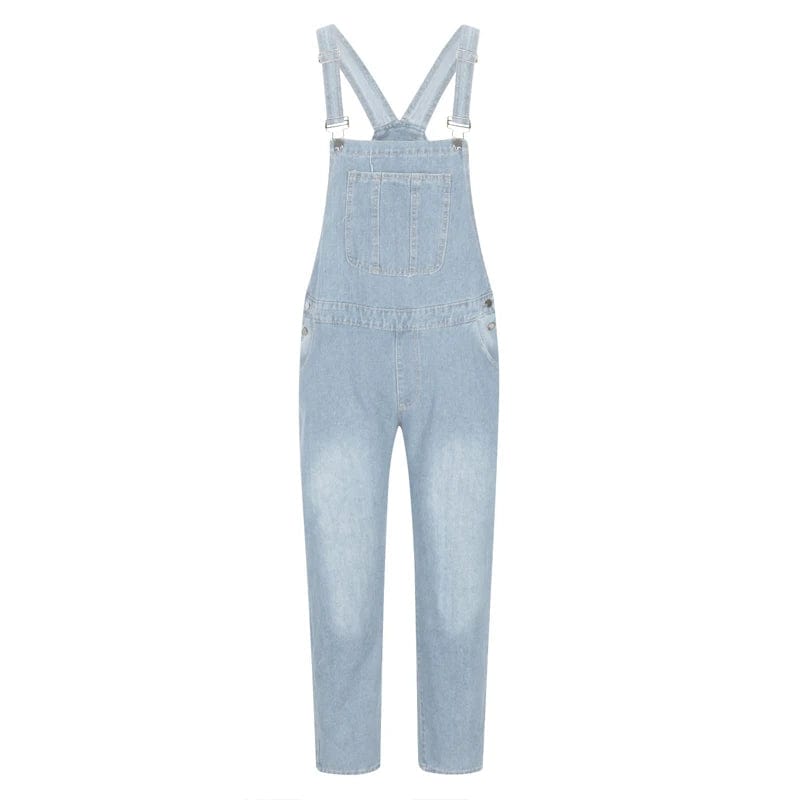 Salopette en Jean Clair pour Homme - Look Urbain et Décontracté - Salopette Mania