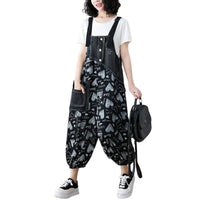 Salopette en Jean Femme Love Streetwear