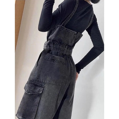 Salopette en Jean Femme Style Y2K