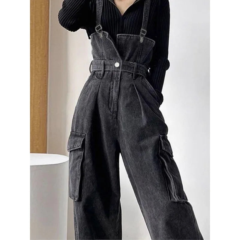 Salopette en Jean Femme Style Y2K