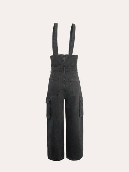 Salopette en Jean Femme Style Y2K