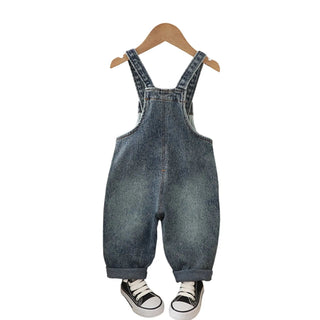 Salopette en Jean pour Enfant - Style Main de Souris Ludique - Salopette Mania