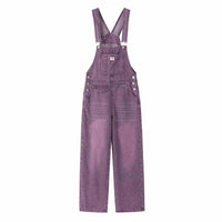 Salopette en Jean Violette Femme Vintage