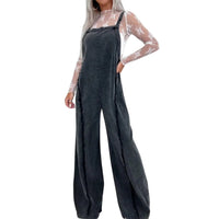 Salopette Femme Large Noire