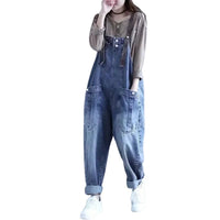 Salopette Femme Plus Size en Jean