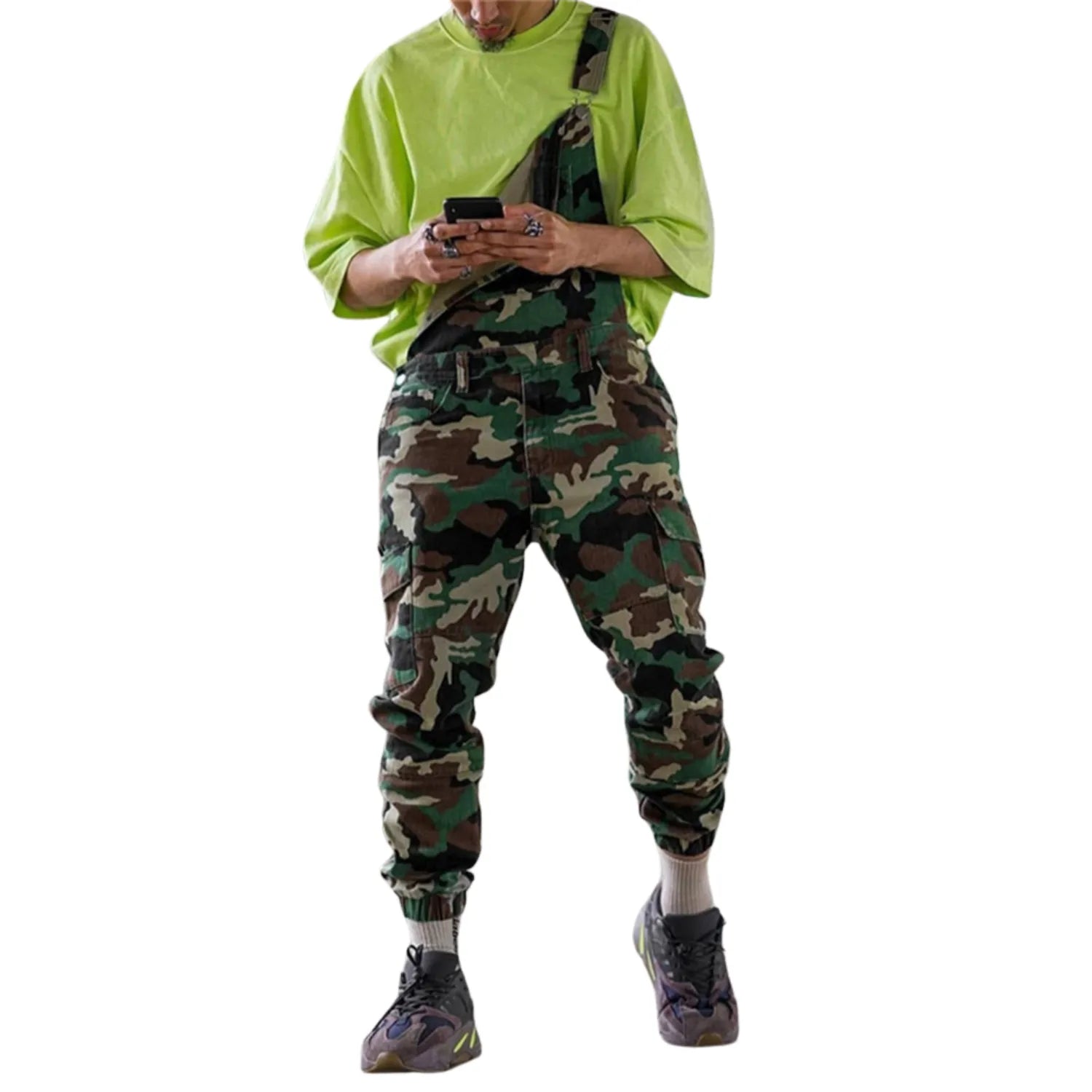 Salopette Homme Camouflage – Style Urbain et Fonctionnalité - Salopette Mania