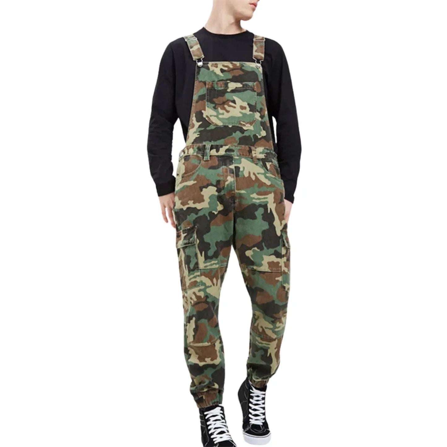 Salopette Homme Camouflage – Style Urbain et Fonctionnalité - Salopette Mania