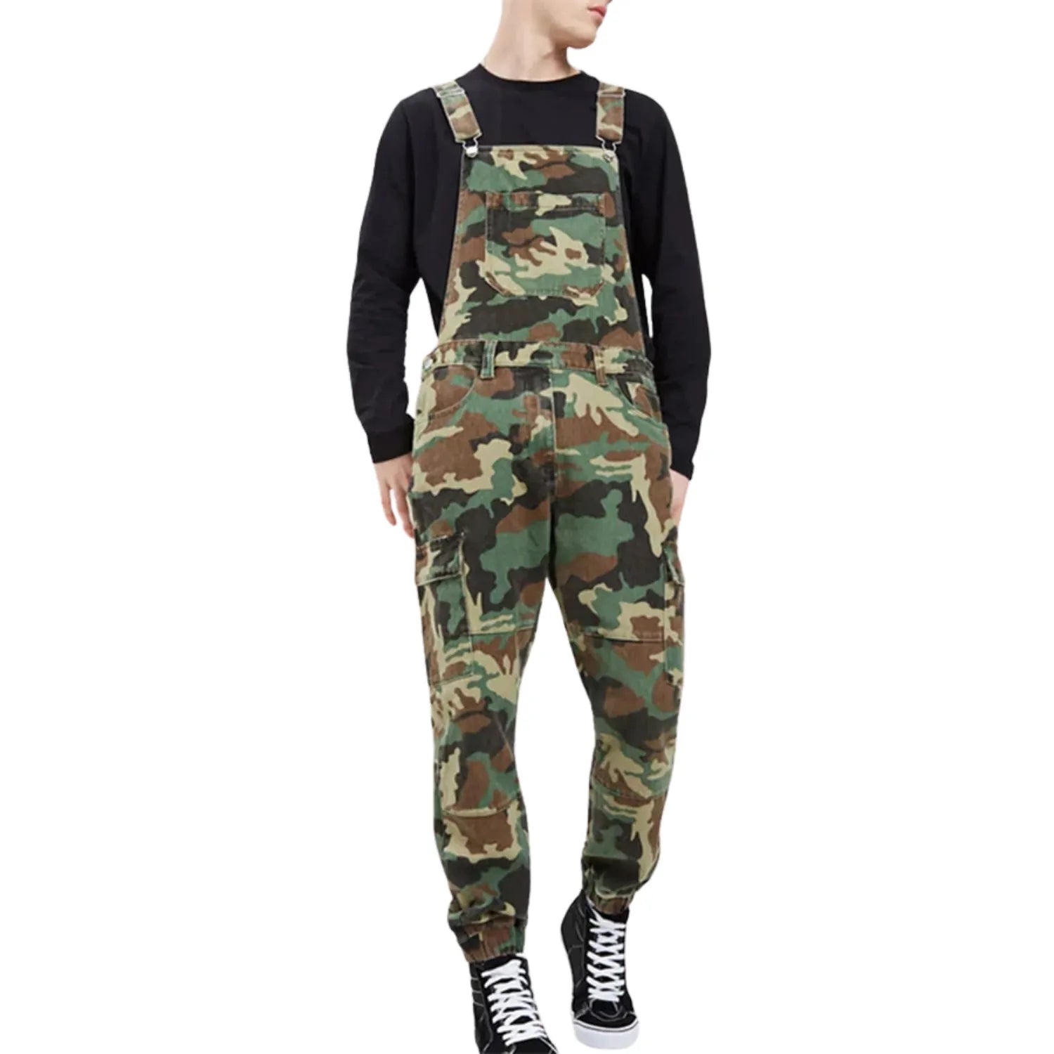 Salopette Homme Camouflage – Style Urbain et Fonctionnalité - Salopette Mania