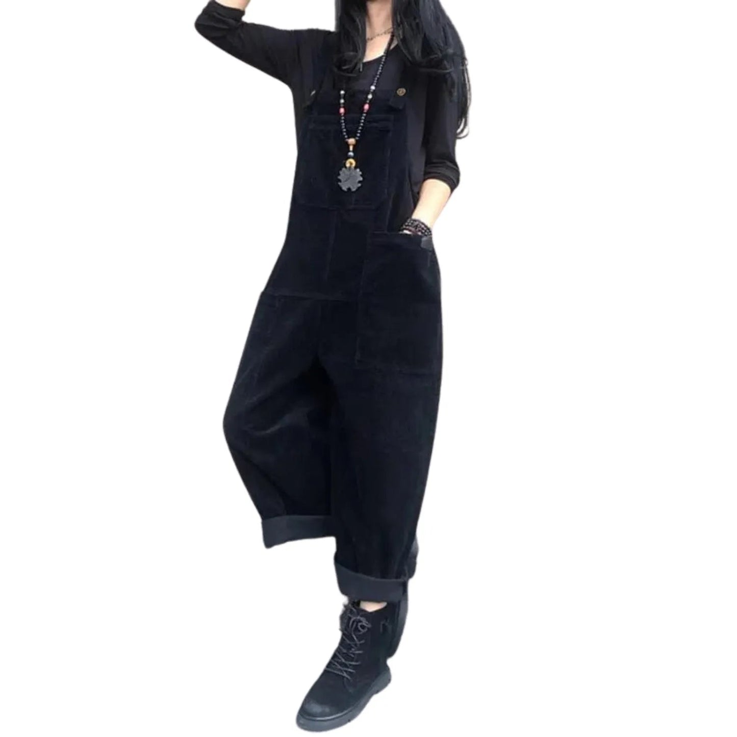 Salopette Look Vintage et Confortable pour Femme - Salopette Mania