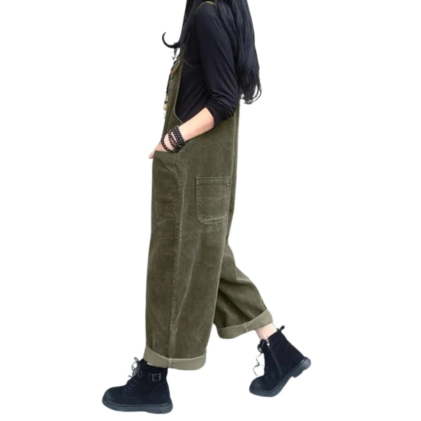 Salopette Look Vintage et Confortable pour Femme - Salopette Mania