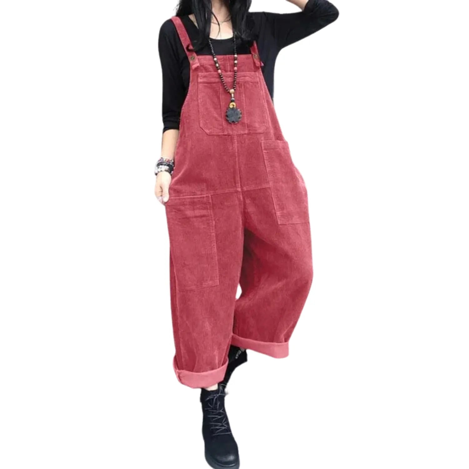 Salopette Look Vintage et Confortable pour Femme - Salopette Mania