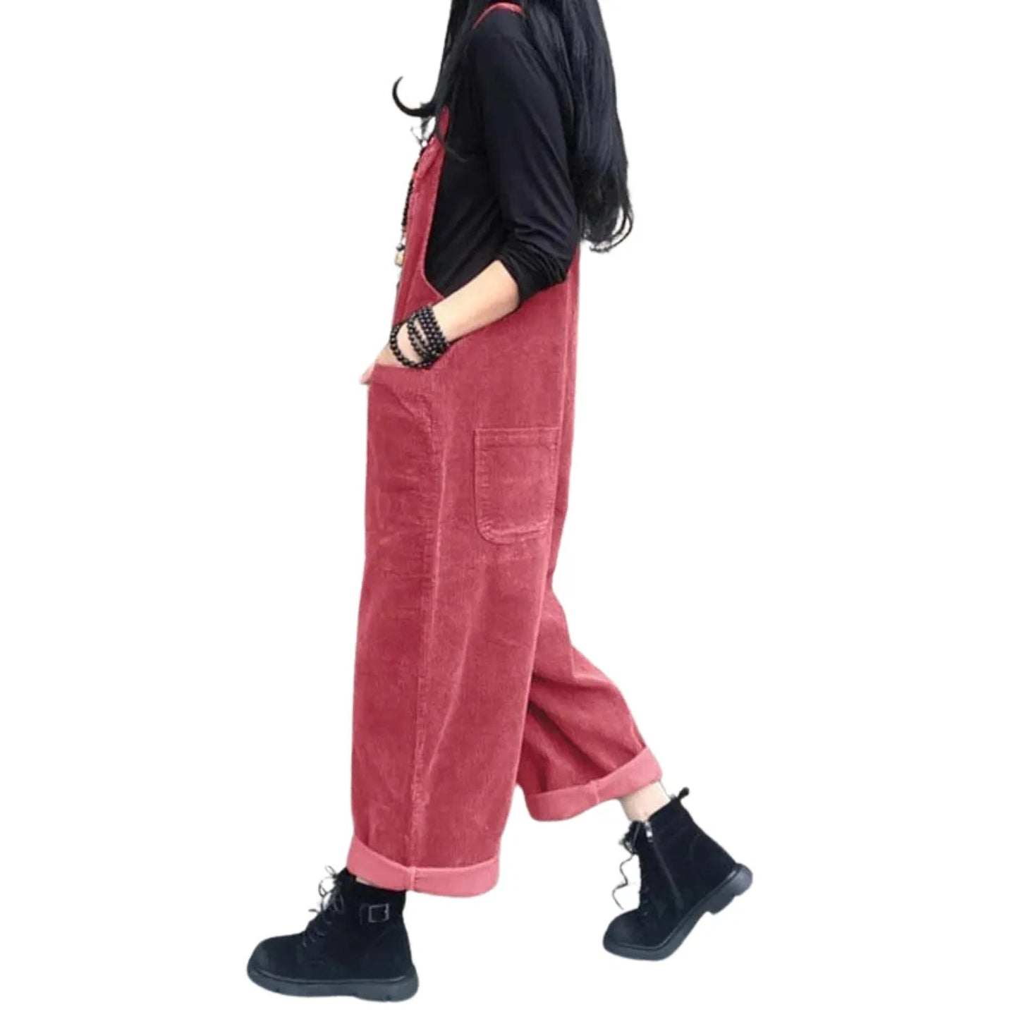 Salopette Look Vintage et Confortable pour Femme - Salopette Mania