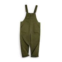 Salopette Vert Kaki Retro pour Homme