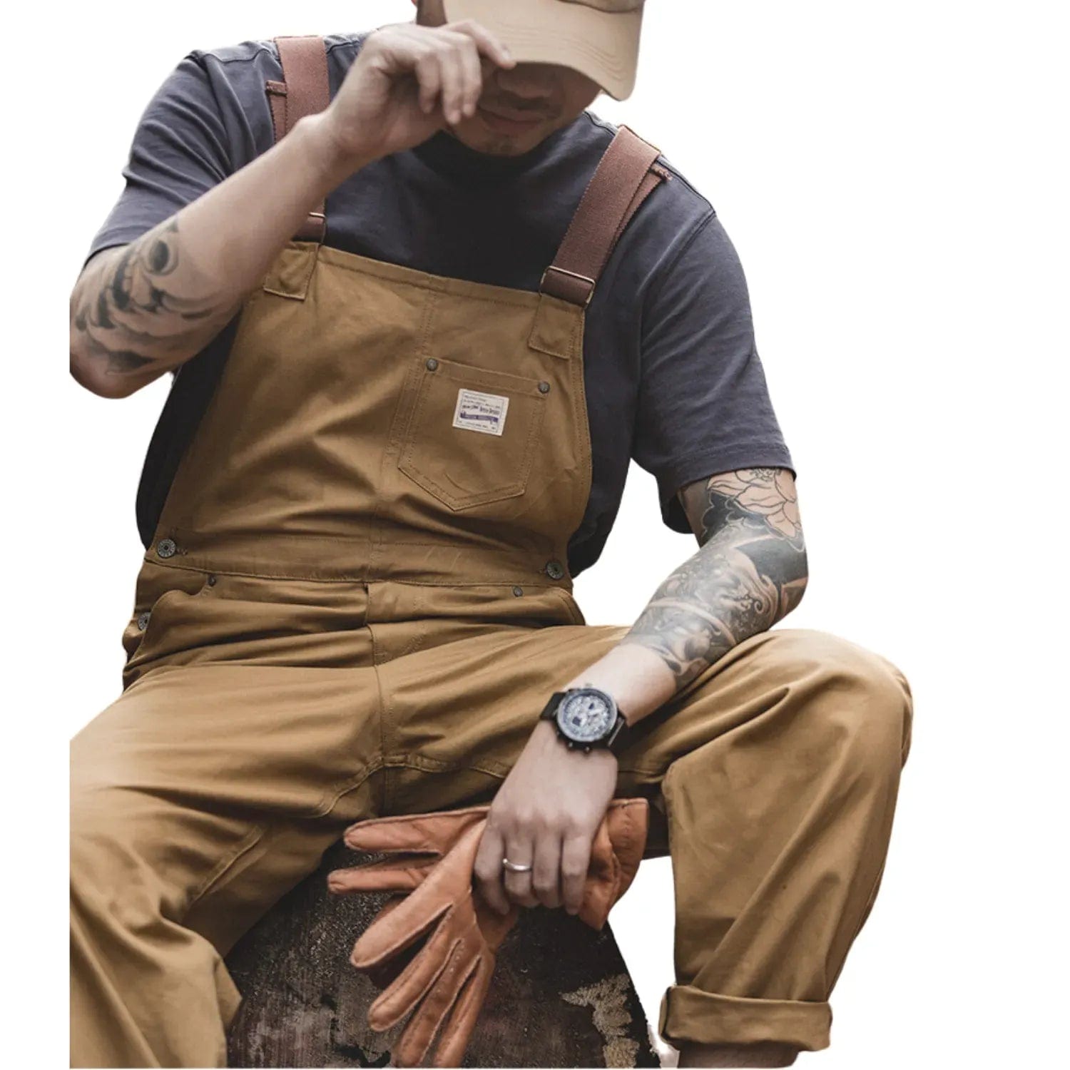 Salopette Rétro en Jean pour Homme – Style Authentique et Polyvalence - Salopette Mania