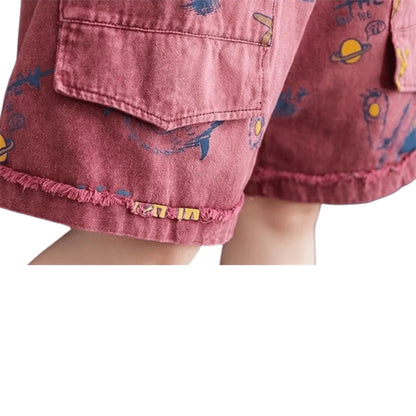 Salopette Robe Femme Style Oversize avec Motifs Monstres – Originalité et Confort Décontracté - Salopette Mania